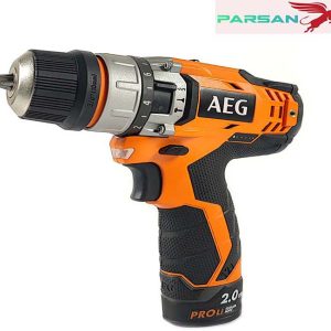 دریل شارژی AEGآلمان 12 ولت مدل BSB12C2LI-202B